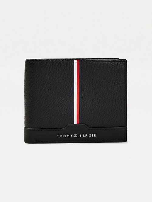 Tommy Hilfiger Downtown Deri Cüzdan Erkek Siyah | TH074HJD