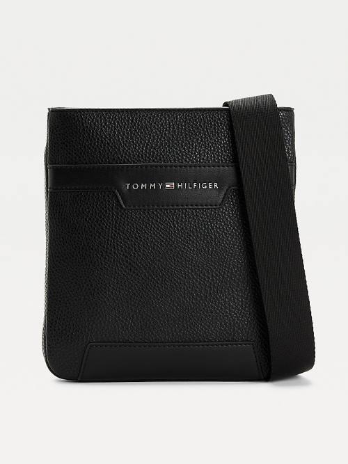 Tommy Hilfiger Downtown Small Crossover Çanta Erkek Siyah | TH261TML