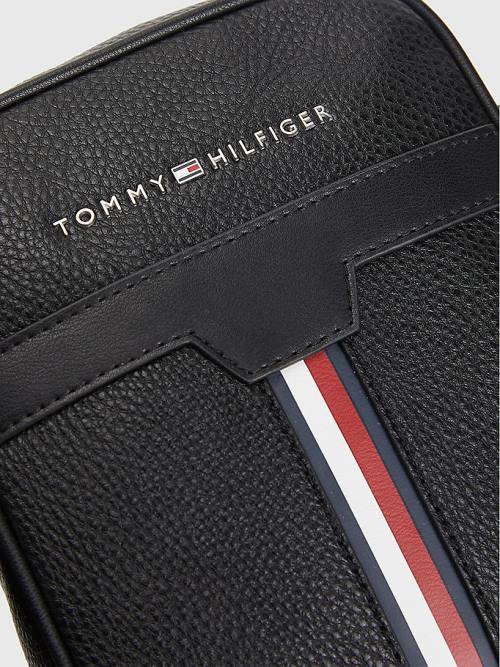 Tommy Hilfiger Downtown Small Reporter Çanta Erkek Siyah | TH731FMJ