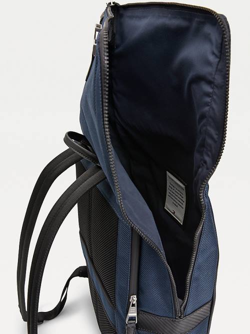 Tommy Hilfiger Elevated Modern 2-In-1 Backpack Çanta Erkek Mavi | TH541CSY