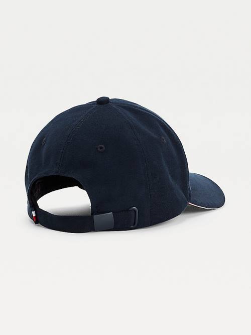 Tommy Hilfiger Elevated Signature Cap Şapka Erkek Mavi | TH054WZY