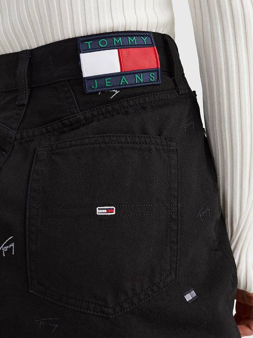 Tommy Hilfiger Embroidery Denim Mini Etek Kadın Denim | TH012OCU