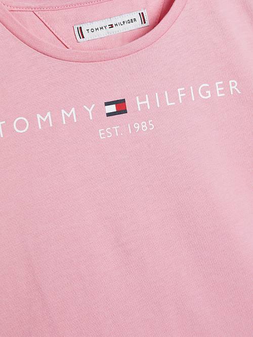 Tommy Hilfiger Essential And Shorts Set Sweatshirt Kiz Çocuk Pembe | TH385XOW