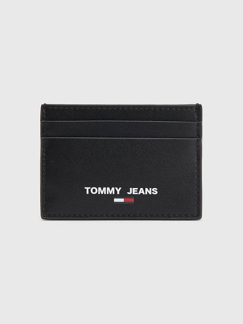 Tommy Hilfiger Essential Card Holder Cüzdan Erkek Siyah | TH756ZKJ