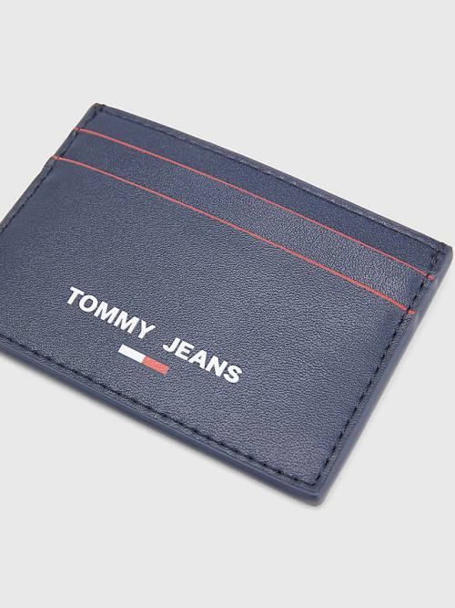 Tommy Hilfiger Essential Card Holder Cüzdan Erkek Mavi | TH920DHU