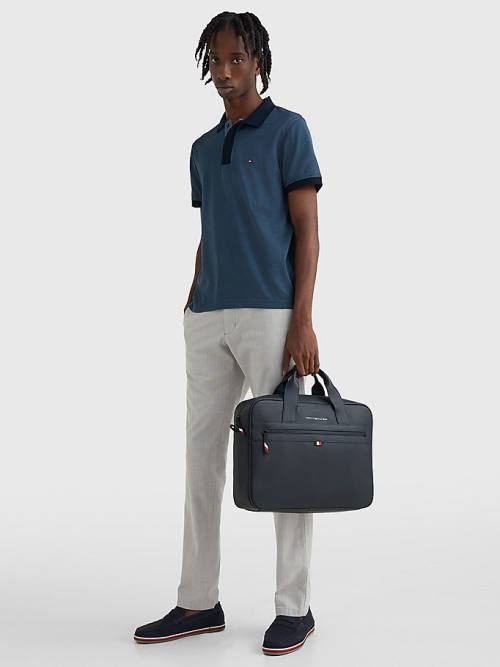 Tommy Hilfiger Essential Computer Çanta Erkek Mavi | TH735UGN