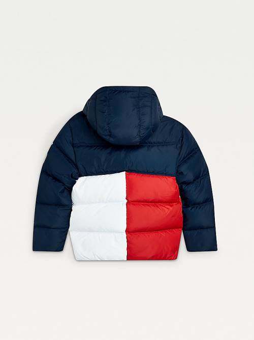 Tommy Hilfiger Essential Down Ceket Erkek Çocuk Mavi | TH103SPB