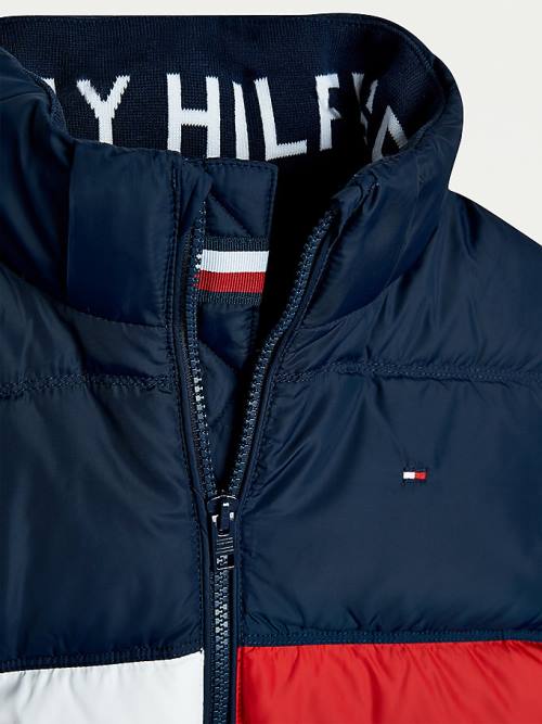 Tommy Hilfiger Essential Down Ceket Erkek Çocuk Mavi | TH103SPB