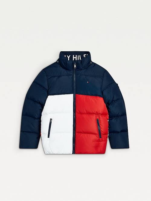 Tommy Hilfiger Essential Down Ceket Erkek Çocuk Mavi | TH103SPB