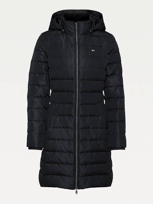 Tommy Hilfiger Essential Down Quilted Coat Ceket Kadın Siyah | TH413MBA