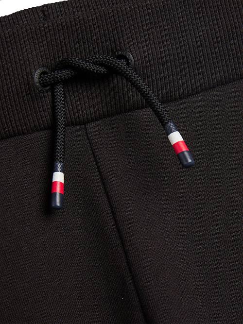 Tommy Hilfiger Essential Drawstring Sweat Shorts Pantolon Erkek Çocuk Siyah | TH105HDQ