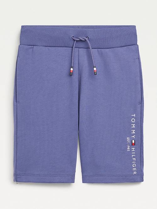 Tommy Hilfiger Essential Drawstring Sweat Shorts Pantolon Erkek Çocuk Mavi | TH537APW