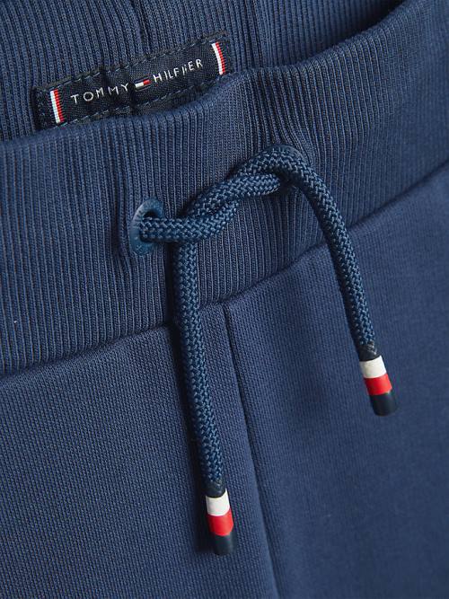 Tommy Hilfiger Essential Drawstring Sweat Shorts Pantolon Erkek Çocuk Mavi | TH805GKP