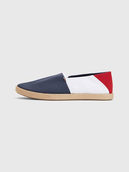 Tommy Hilfiger Essential Espadrilles Günlük Ayakkabı Erkek Mavi | TH127NFL