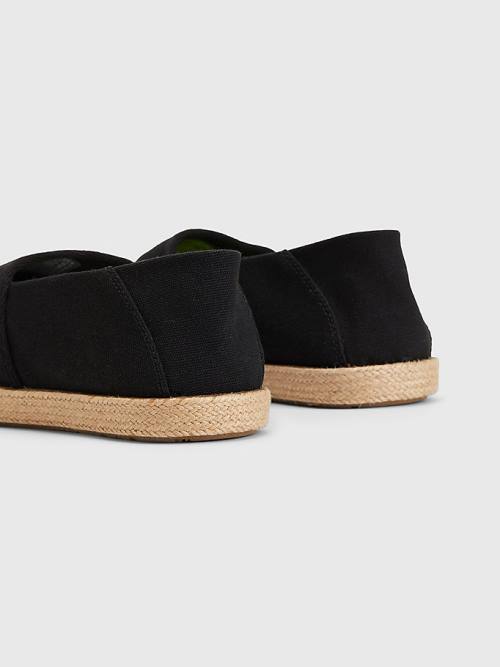 Tommy Hilfiger Essential Espadrilles Günlük Ayakkabı Erkek Siyah | TH795NCX