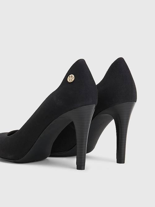 Tommy Hilfiger Essential High Pumps Topuklu Ayakkabı Kadın Siyah | TH384FTI