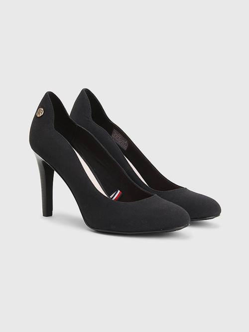 Tommy Hilfiger Essential High Pumps Topuklu Ayakkabı Kadın Siyah | TH384FTI