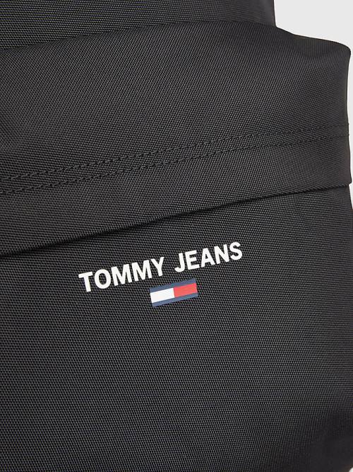 Tommy Hilfiger Essential Logo Backpack Çanta Erkek Siyah | TH042STG