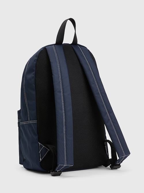 Tommy Hilfiger Essential Logo Backpack Çanta Erkek Mavi | TH419GZM