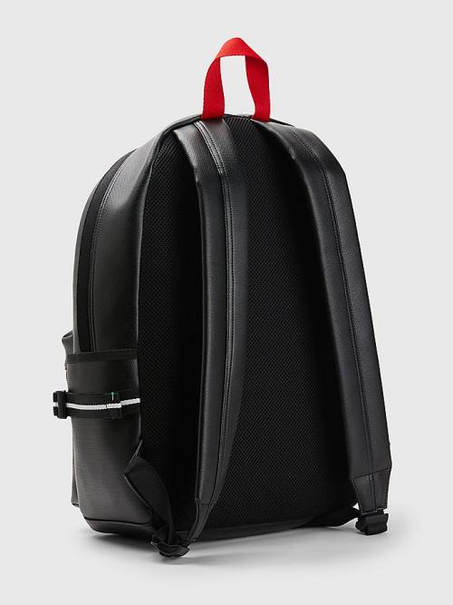 Tommy Hilfiger Essential Logo Backpack Çanta Erkek Siyah | TH520RLV