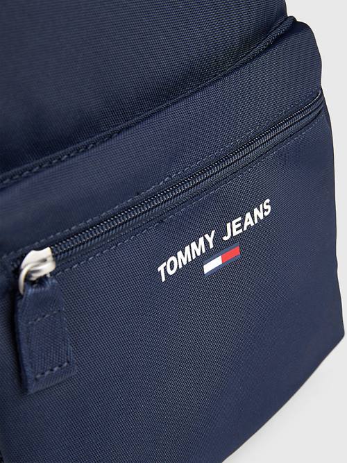 Tommy Hilfiger Essential Logo Backpack Çanta Kadın Mavi | TH783SQU