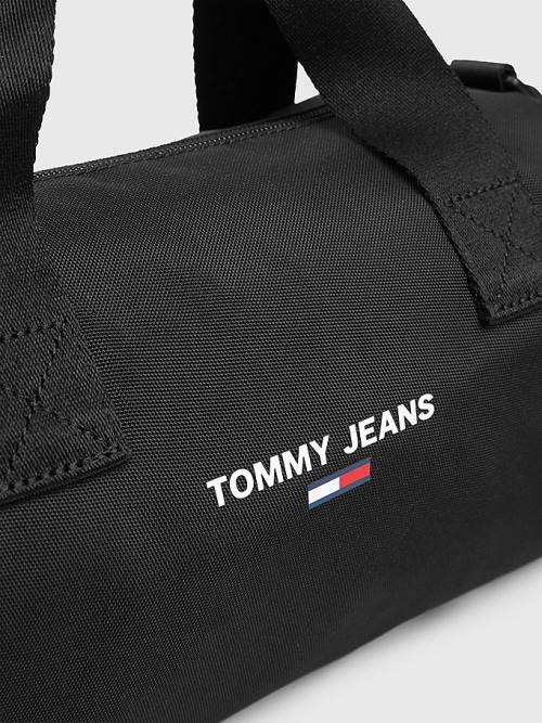 Tommy Hilfiger Essential Logo Crossover Çanta Kadın Siyah | TH015OGN