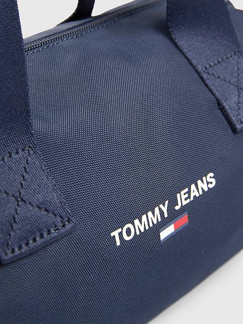 Tommy Hilfiger Essential Logo Crossover Çanta Kadın Mavi | TH795UCQ