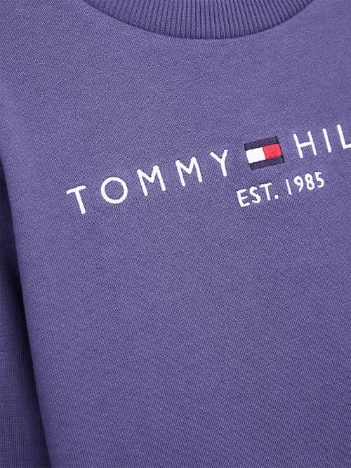 Tommy Hilfiger Essential Logo Sweatshirt Kiz Çocuk Mavi | TH247OFI