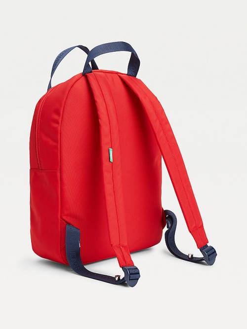 Tommy Hilfiger Essential Logo Tape Backpack Çanta Kadın Mavi | TH792FRZ