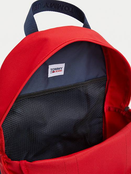 Tommy Hilfiger Essential Logo Tape Backpack Çanta Kadın Mavi | TH792FRZ