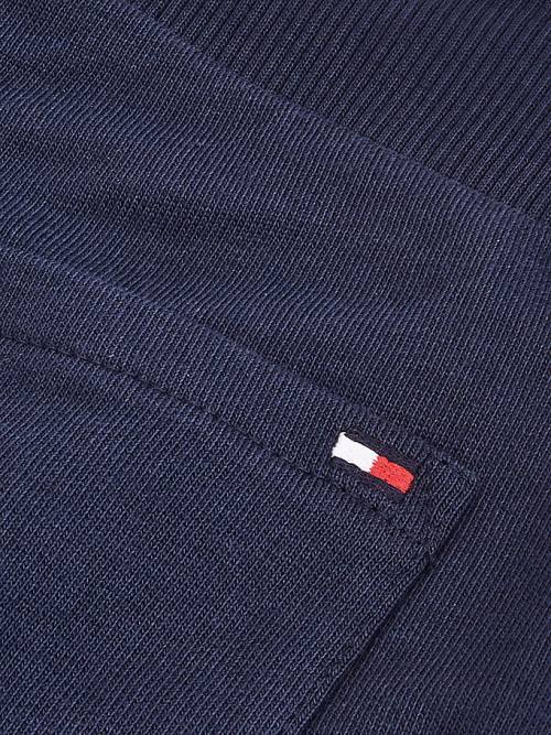 Tommy Hilfiger Essential Organic Pamuklu Logo Joggers Pantolon Kiz Çocuk Mavi | TH260ZSM