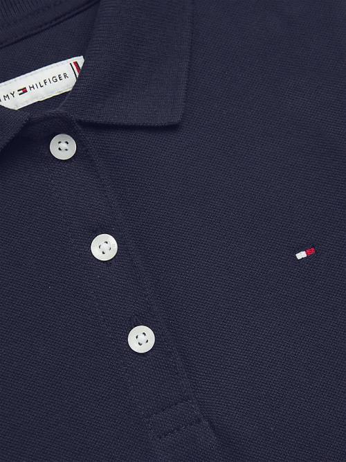 Tommy Hilfiger Essential Polo Elbise Kiz Çocuk Mavi | TH264LQE