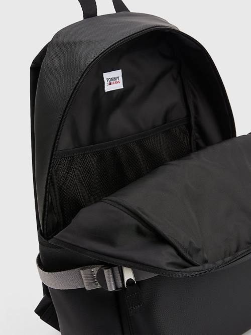 Tommy Hilfiger Essential Reflective Backpack Çanta Erkek Siyah | TH124XJN