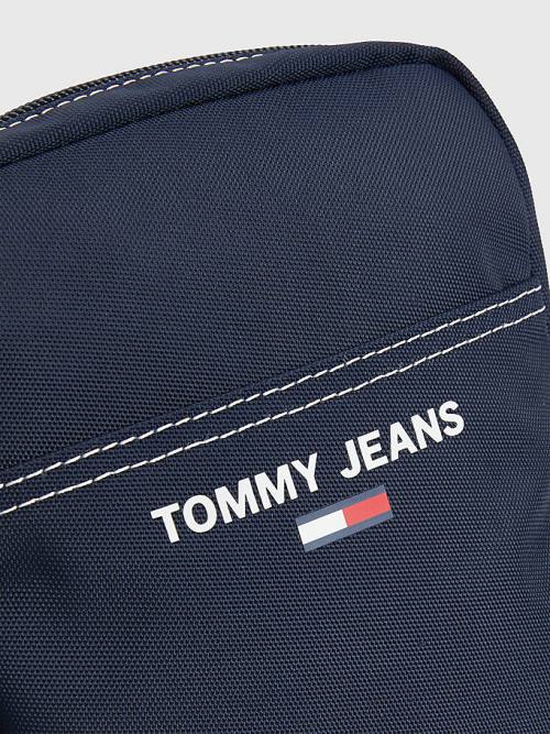 Tommy Hilfiger Essential Reporter Crossover Çanta Erkek Mavi | TH031AKQ