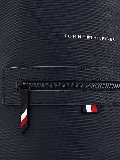 Tommy Hilfiger Essential Signature Backpack Çanta Erkek Mavi | TH820SLK