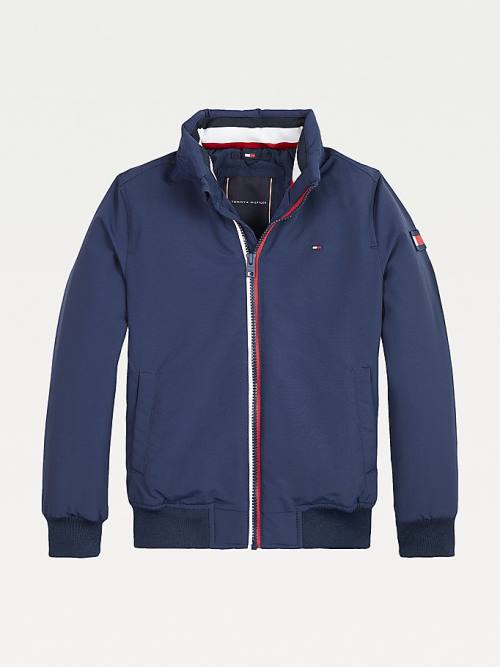 Tommy Hilfiger Essential Signature Detail Ceket Erkek Çocuk Mavi | TH263OZE