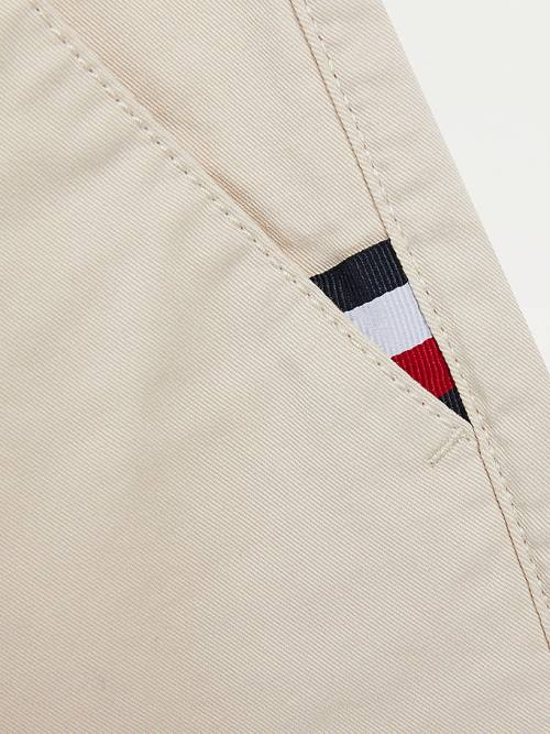 Tommy Hilfiger Essential Slim Fit Chinos Pantolon Erkek Çocuk Bej Rengi | TH385RHC