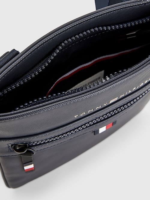 Tommy Hilfiger Essential Small Crossover Çanta Erkek Mavi | TH714BPQ