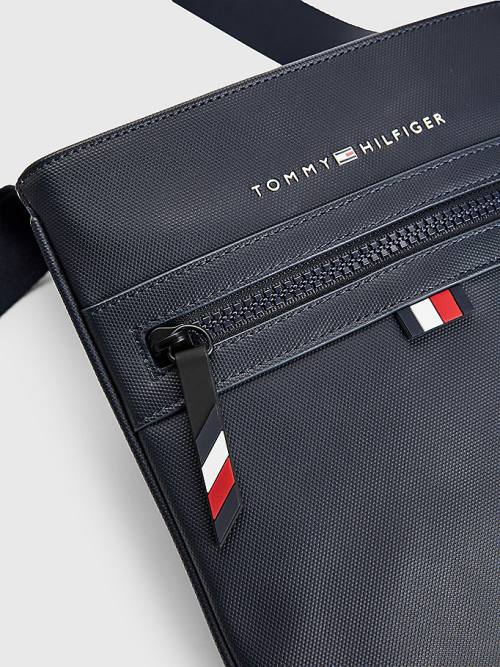 Tommy Hilfiger Essential Small Crossover Çanta Erkek Mavi | TH714BPQ