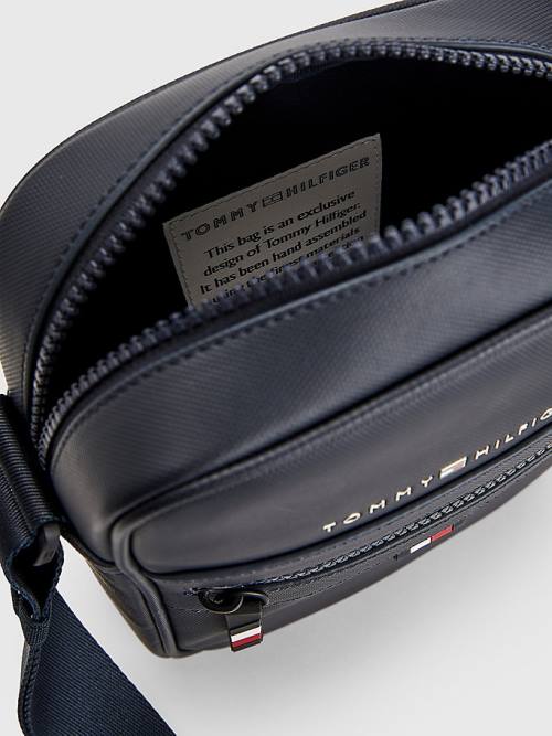 Tommy Hilfiger Essential Small Reporter Çanta Erkek Mavi | TH032LJZ