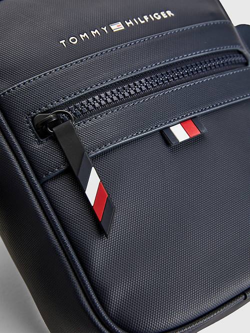 Tommy Hilfiger Essential Small Reporter Çanta Erkek Mavi | TH032LJZ