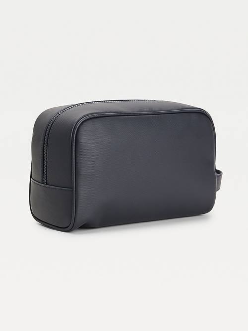 Tommy Hilfiger Essential Su Repellent Washbag Çanta Erkek Mavi | TH358XDF