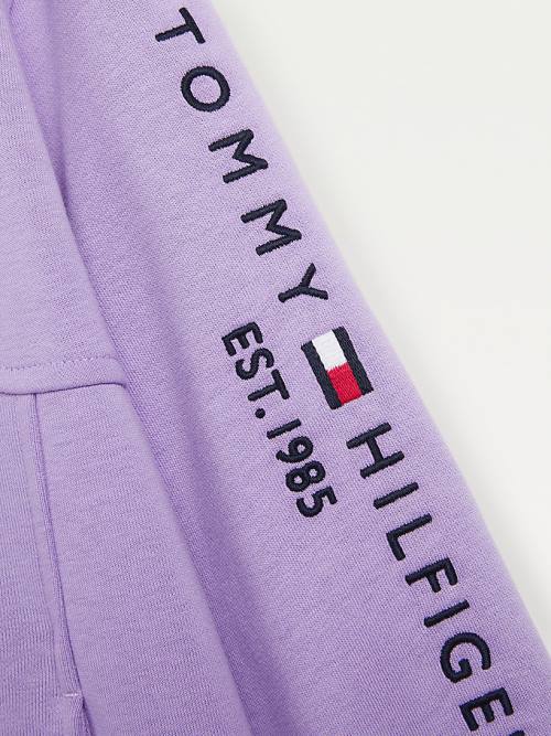 Tommy Hilfiger Essential Sweatshirt Elbise Kiz Çocuk Mor | TH572XOM