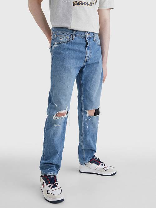 Tommy Hilfiger Ethan Pamuklu Hemp Straight Fit Jean Pantolon Erkek Denim | TH478BGA