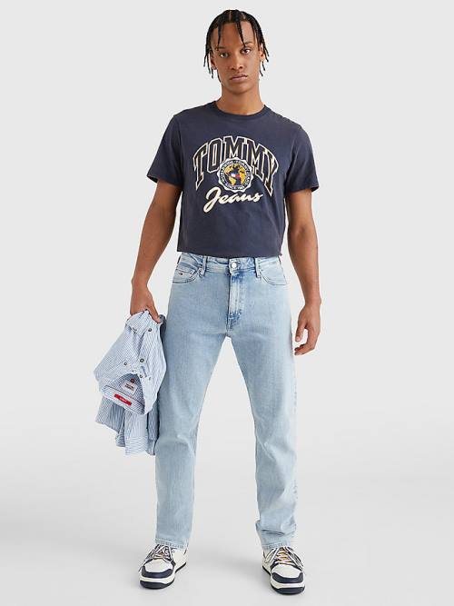 Tommy Hilfiger Ethan Straight Jean Pantolon Erkek Denim | TH720SBJ