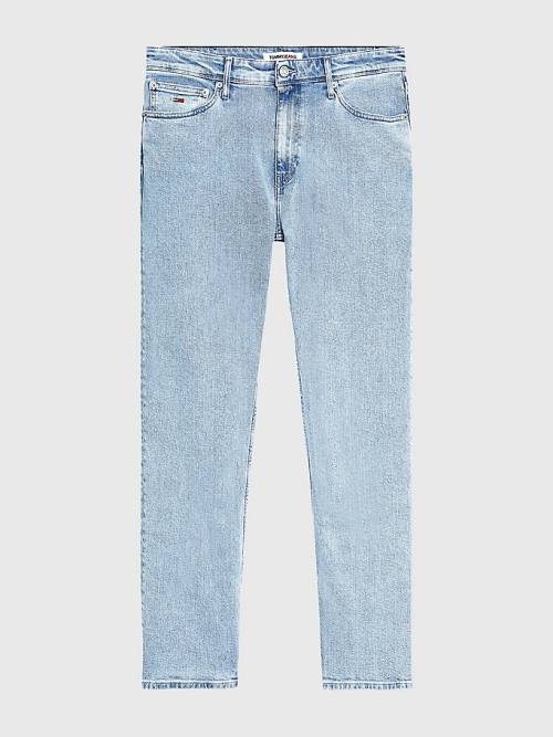 Tommy Hilfiger Ethan Straight Jean Pantolon Erkek Denim | TH720SBJ