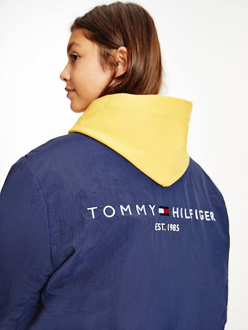 Tommy Hilfiger Exclusive Reversible Down Ceket Erkek Çocuk Mavi | TH214BRA