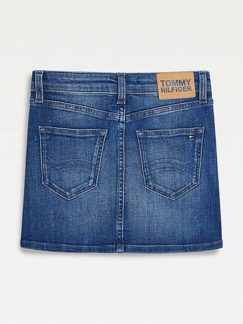 Tommy Hilfiger Faded Regular Fit Denim Etek Kiz Çocuk Denim | TH679OJE