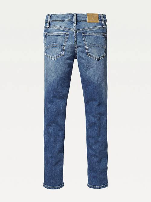 Tommy Hilfiger Faded Skinny Jean Pantolon Kiz Çocuk Denim | TH063XBE