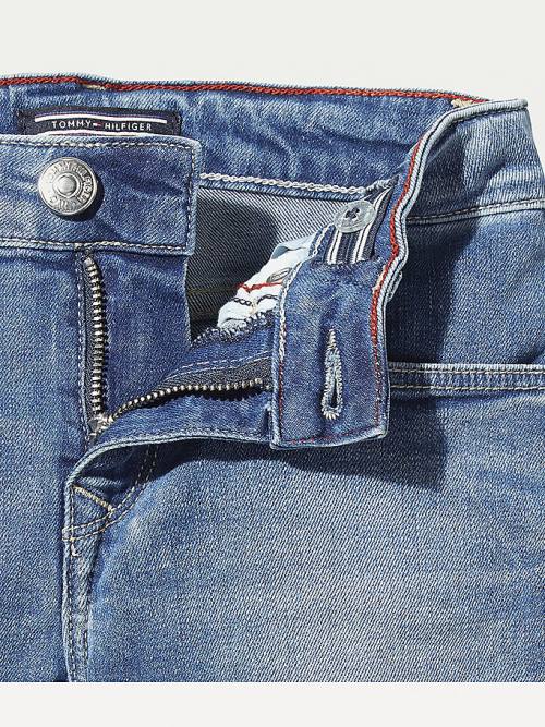 Tommy Hilfiger Faded Skinny Jean Pantolon Kiz Çocuk Denim | TH063XBE